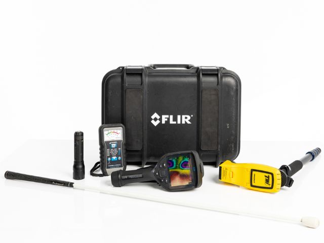 Photo of the termite detection tools used on a termite inspection